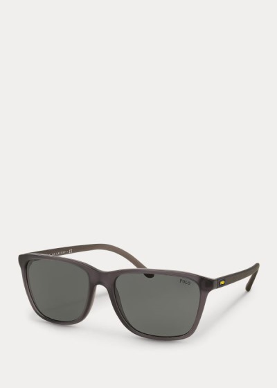 Gafas De Sol Polo Ralph Lauren Hombre Grises - Square - PEBYU1590
